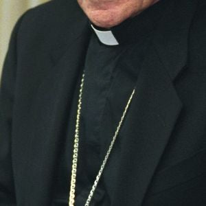 Imagen de archivo de un sacerdote Imagen de archivo de un sacerdote