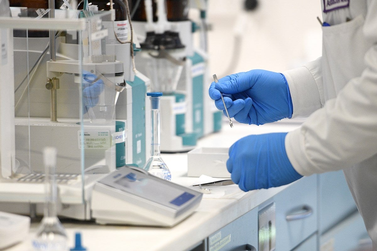 Imagen de archivo de un laboratorio