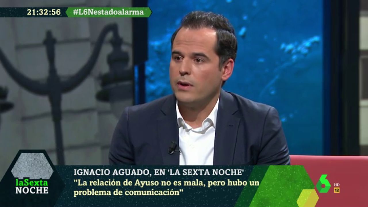 Ignacio Aguado, tajante: &quot;Si fuera presidente de la Comunidad de Madrid, ya habría pedido el estado de alarma&quot;