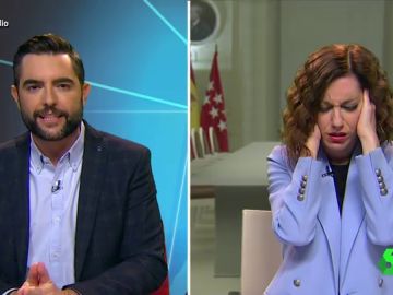 La surrealista 'defensa' de Ayuso al nuevo hospital saca de quicio a Dani Mateo La surrealista 'defensa' de Ayuso al nuevo hospital saca de quicio a Dani Mateo