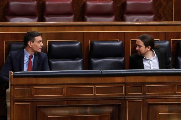 Pedro Sánchez y Pablo Iglesias
