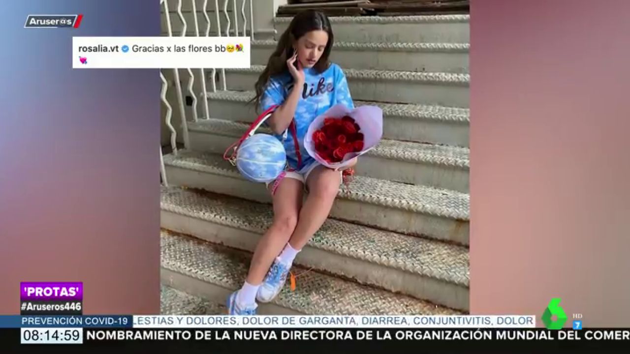 La Publicacion De Rosalia Que Confirmaria Su Relacion Con El Cantante Rauw Alejandro