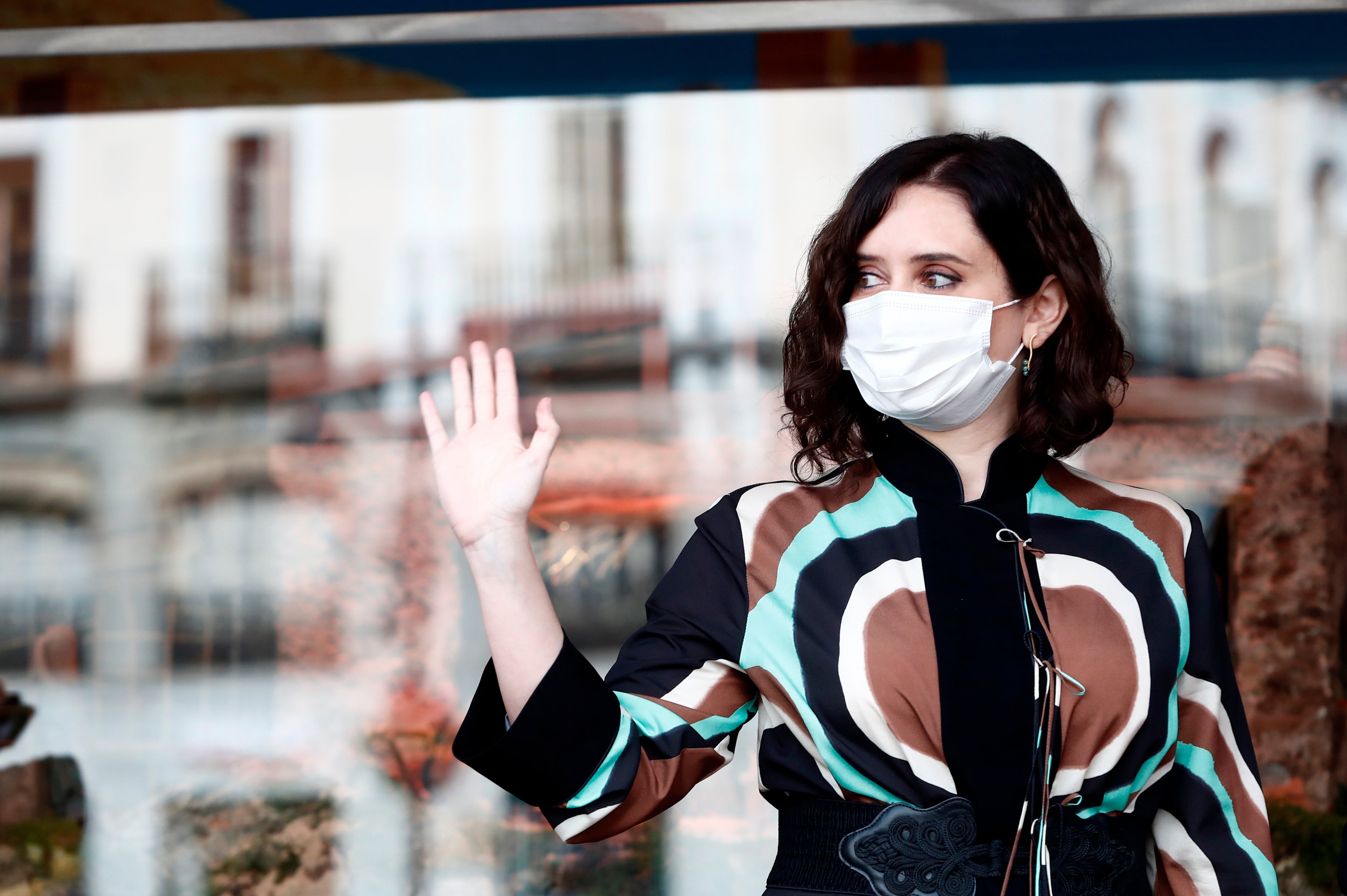 La presidenta de la Comunidad de Madrid, Isabel Díaz Ayuso