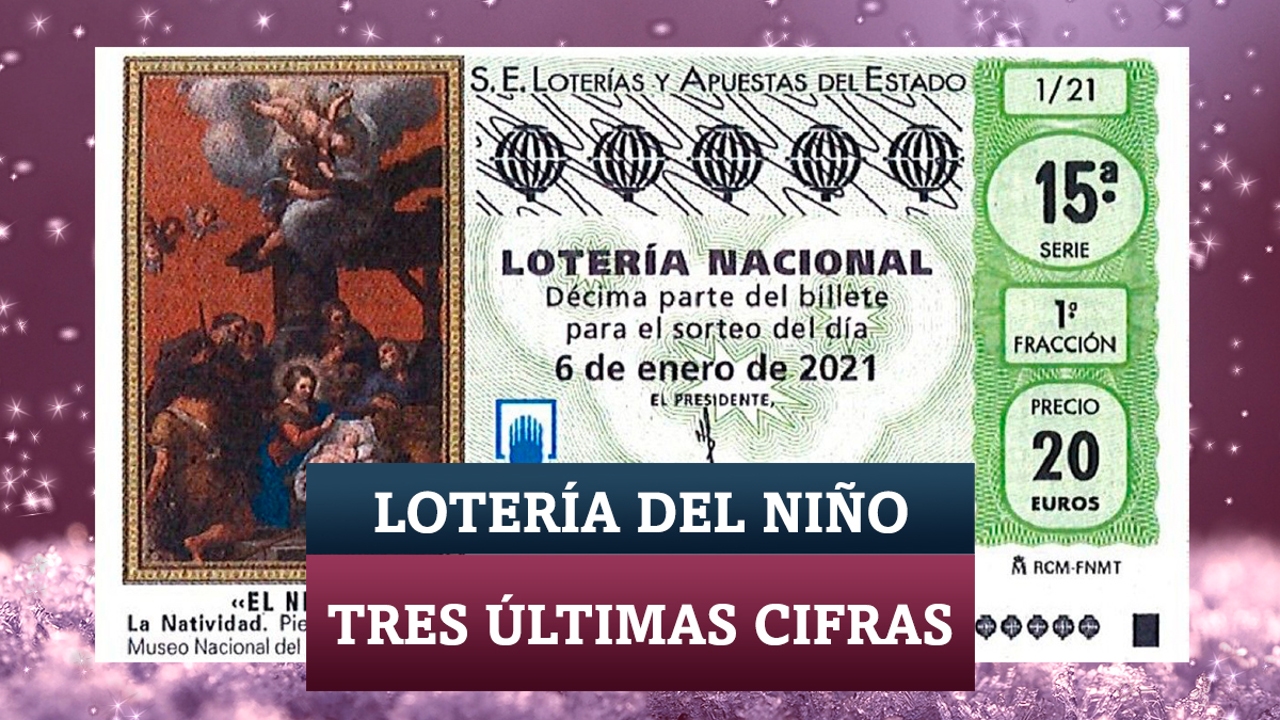 Estas Son Las Terminaciones De La Loteria Del Nino 21 Premiadas Con 100 Euros Al Decimo