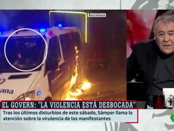 El contundente mensaje de Ferreras sobre los disturbios en Barcelona. El contundente mensaje de Ferreras sobre los disturbios en Barcelona.