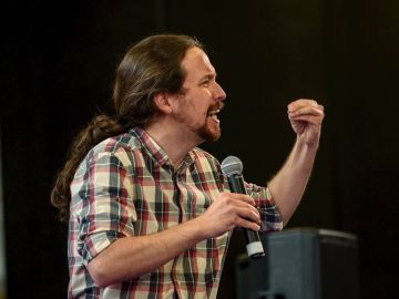 Pablo Pablo Iglesias promete subir el IRPF en Madrid a los "ricos" con rentas superiores a 60.000 euros al año