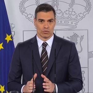 Pedro Sánchez comparece en La Moncloa Pedro Sánchez comparece en La Moncloa
