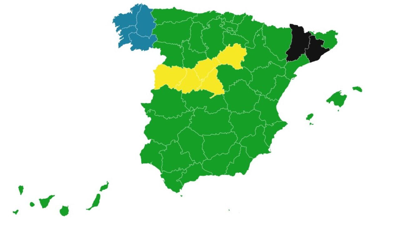 what phase does each province go to on Monday