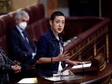 Aina Vidal en el Congreso de los Diputados