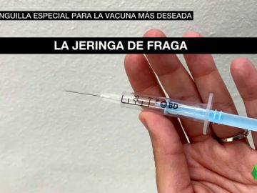 Una jeringuilla especial para la vacuna más deseada fabricada en Huesca Una jeringuilla especial para la vacuna más deseada fabricada en Huesca