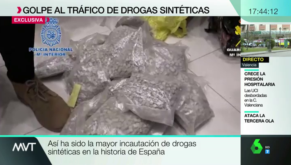 Asi Ha Sido El Mayor Golpe Al Trafico De Drogas Sinteticas En Espana Las Imagenes Exclusivas De Un Laboratorio De Metanfetamina