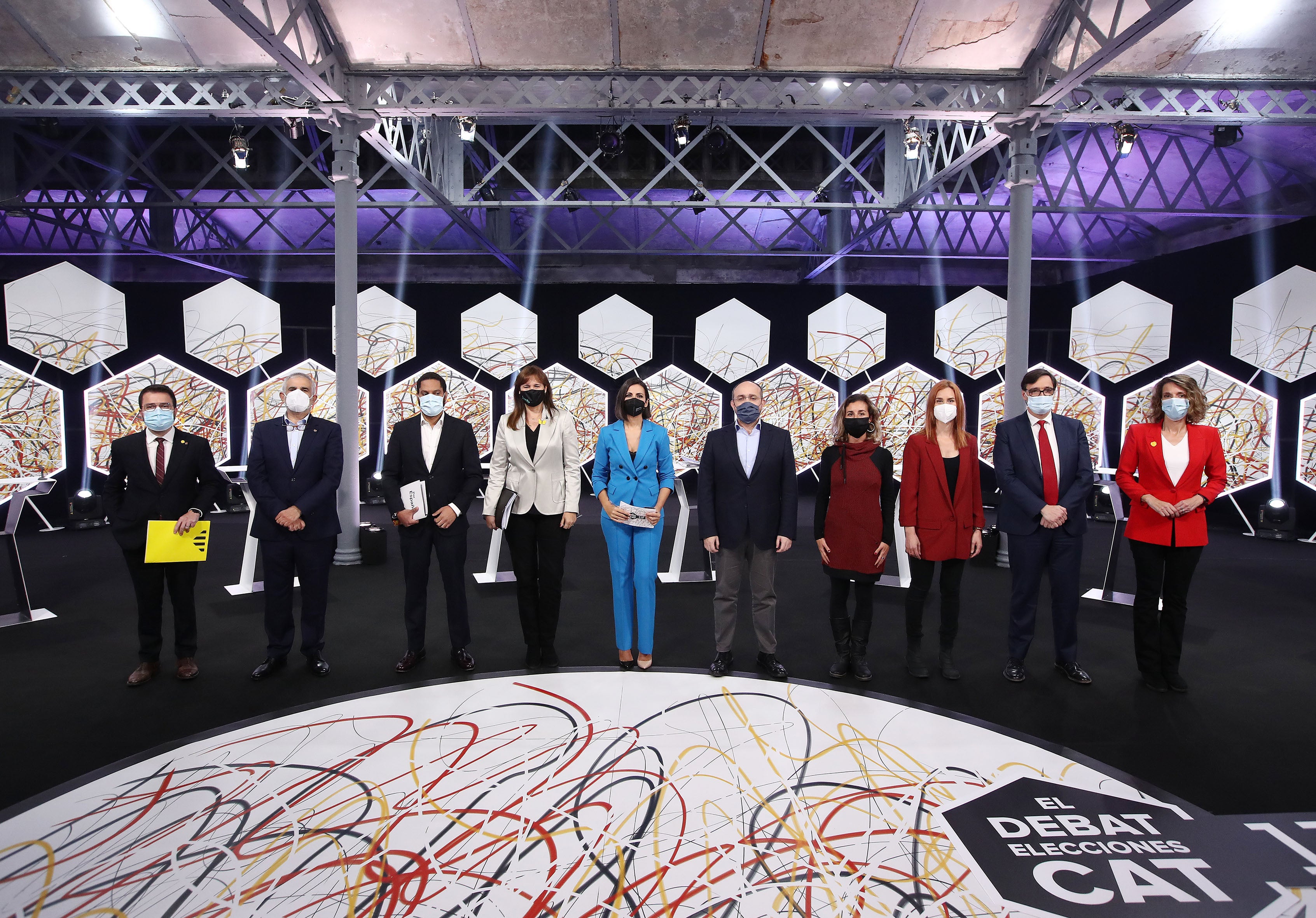 'El Debat' de las elecciones catalanas 2021 en laSexta 