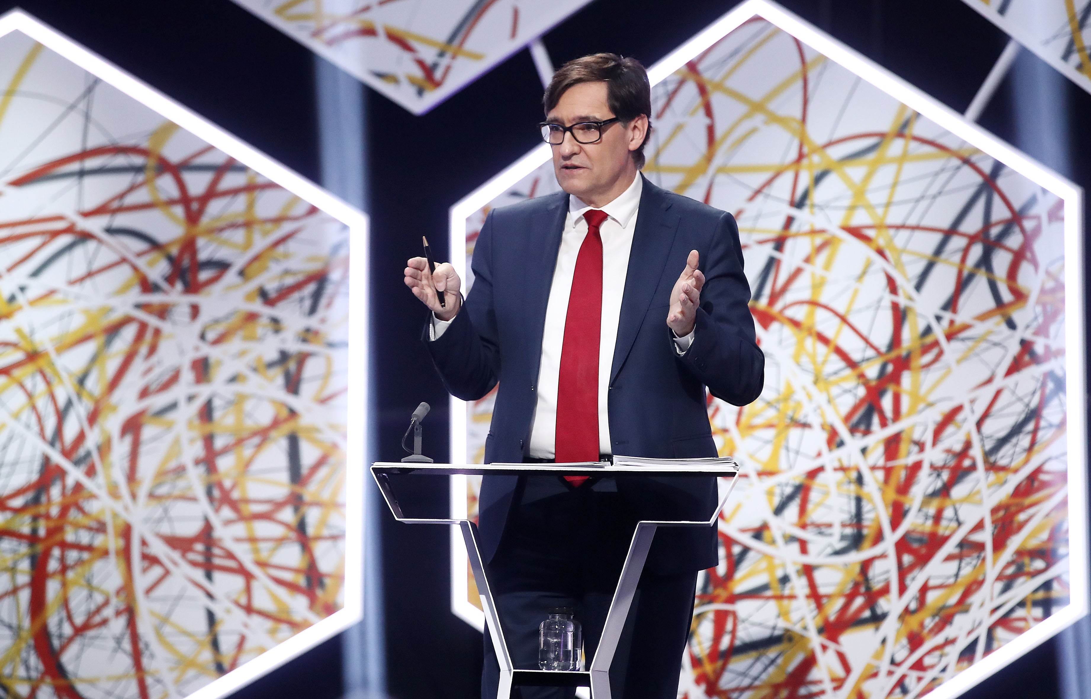 Salvador Illa (PSC), en 'El Debat' de laSexta