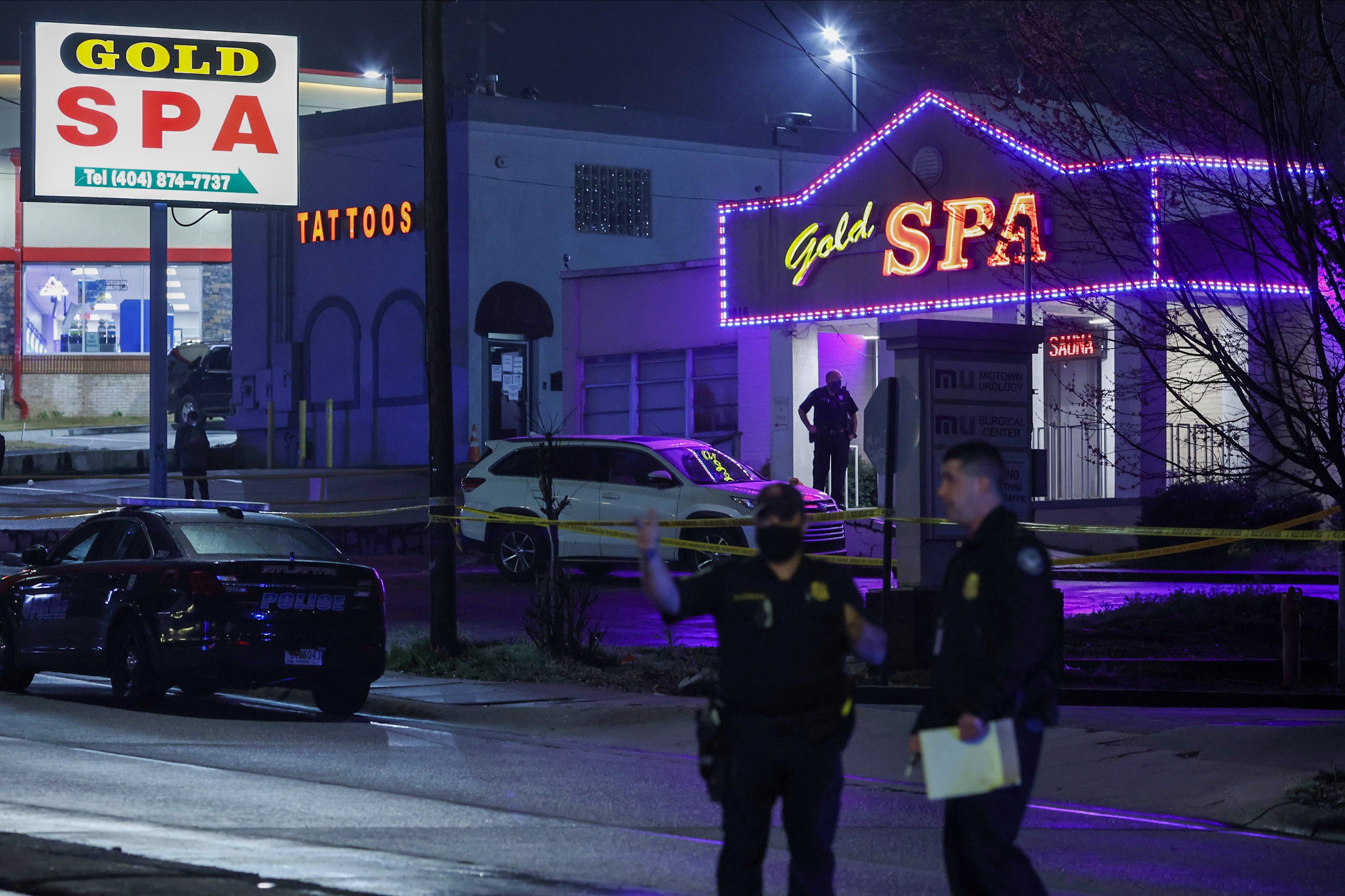 Uno de los centros asiáticos donde ocurrieron los tiroteos en Atlanta