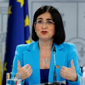 La ministra de Sanidad, Carolina Darias, comparece en rueda de prensa para informar de lo tratado en el Consejo Interterritorial de Salud La ministra de Sanidad, Carolina Darias, comparece en rueda de prensa para informar de lo tratado en el Consejo Interterritorial de Salud